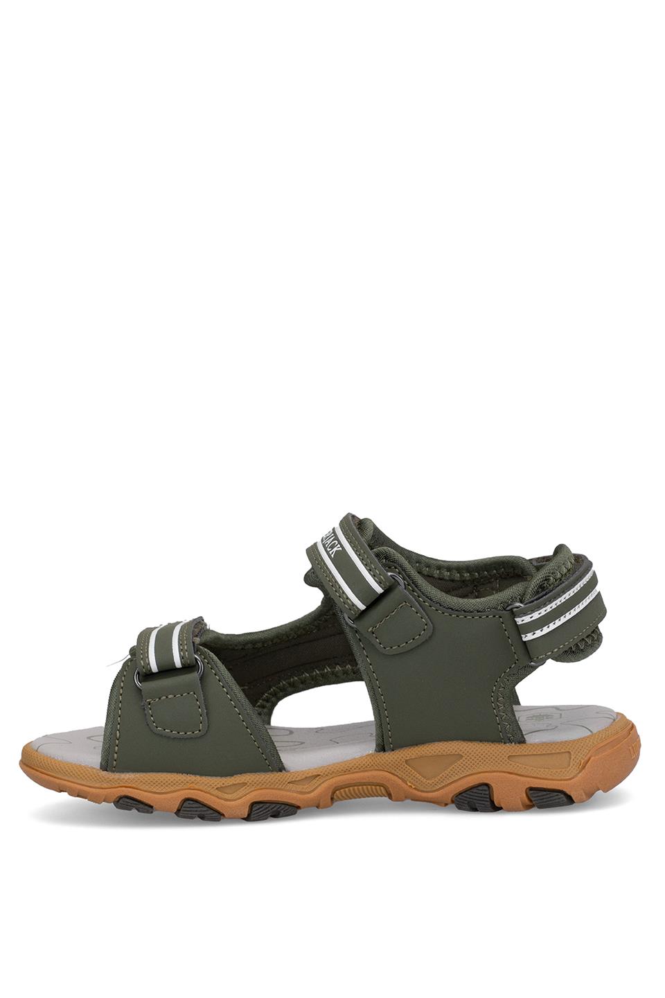 Lumberjack 101985134 5M Loten 5FX Filet Erkek Çocuk Düz Sandalet Haki