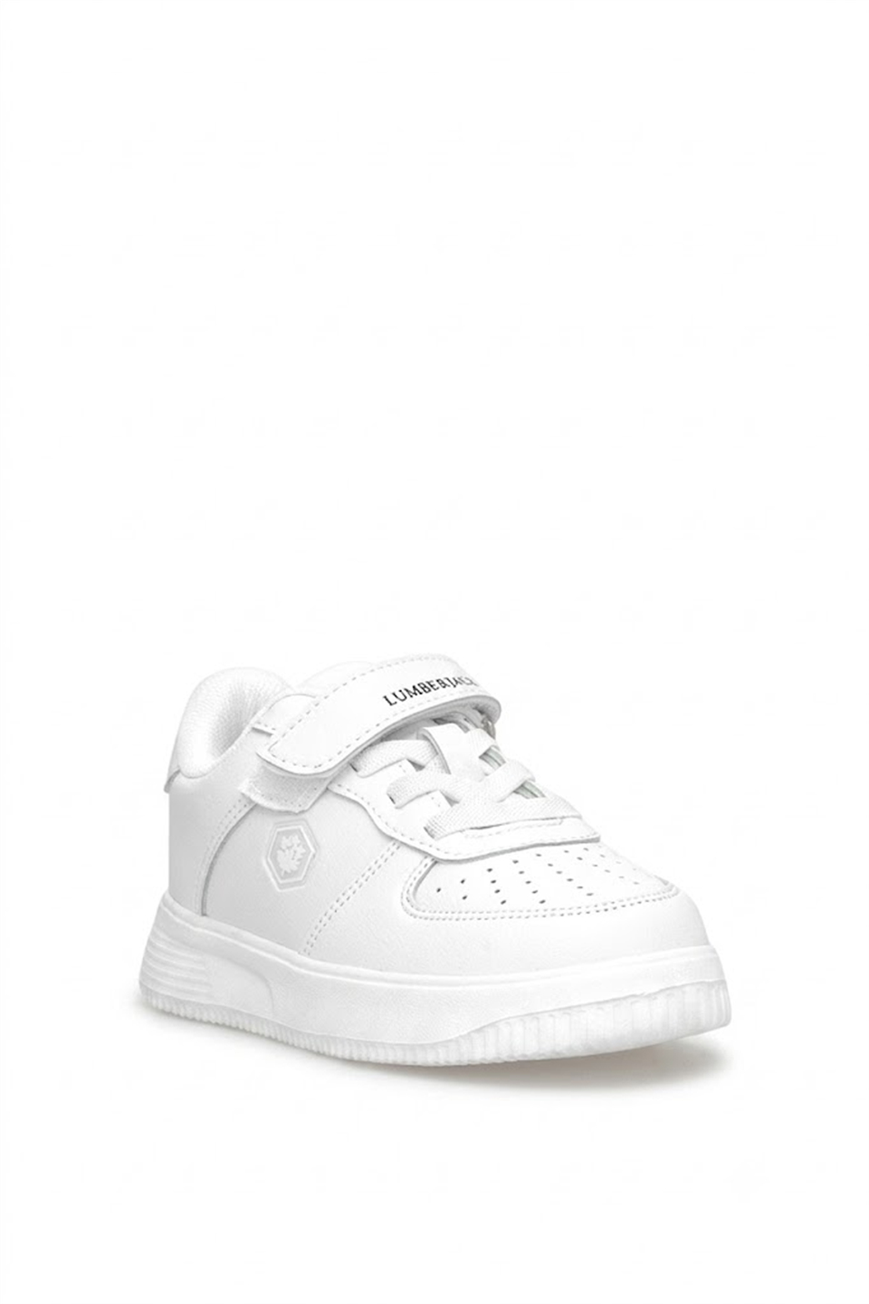 Lumberjack 102013121 Finster 3FX Erkek Çocuk Klasik Sneaker Beyaz