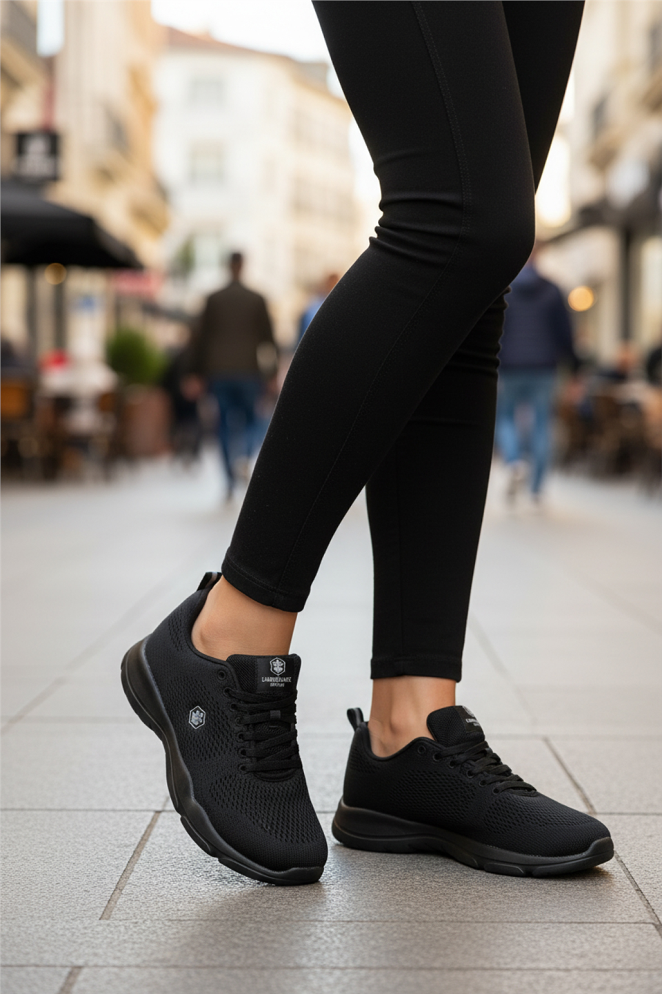 Lumberjack 102065508 6M Agatha 6FX Kadın Casual Ayakkabı Siyah - Siyah