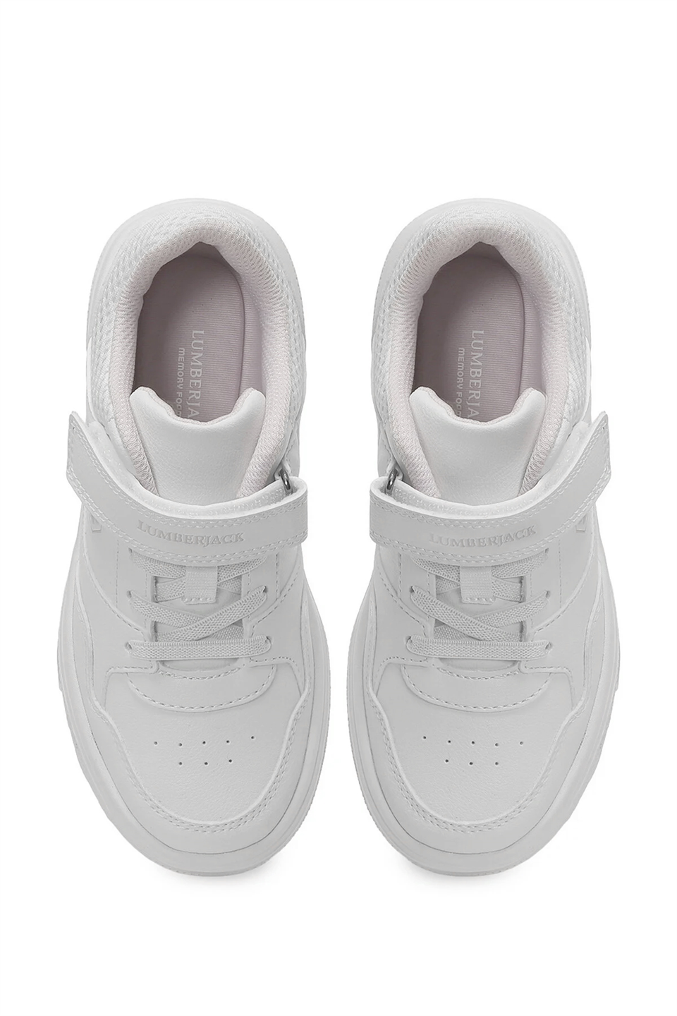 Lumberjack 102155871 6M Prima 6FX Kız Çocuk Klasik Sneaker Beyaz - Lila