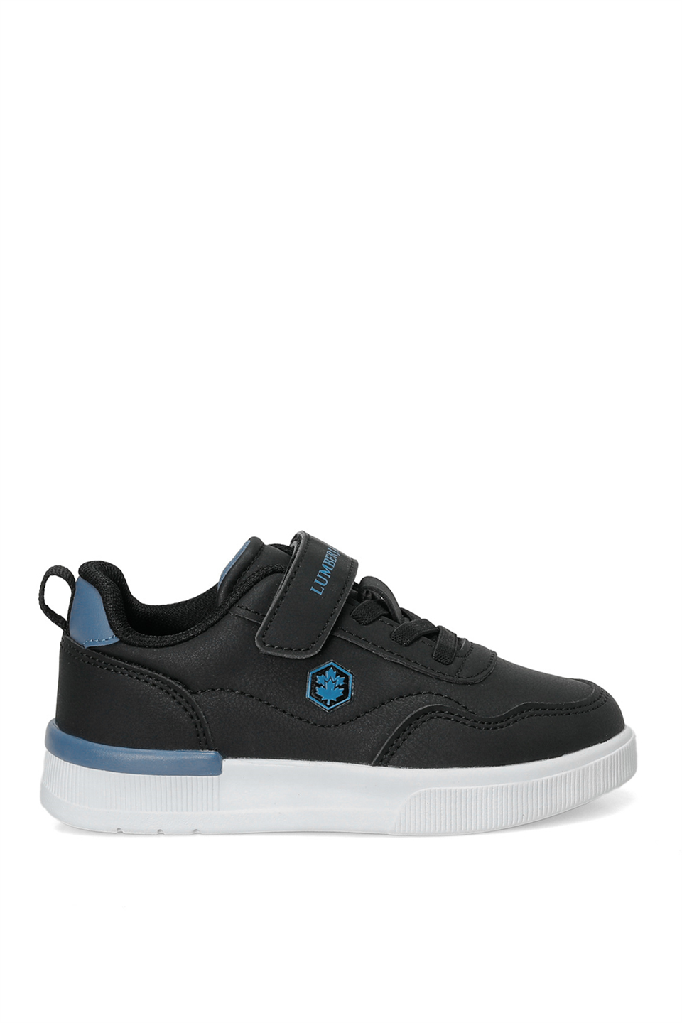 Lumberjack 102697158 6W Rich JR 6PR Filet Erkek Çocuk Klasik Sneaker Siyah - Mavi