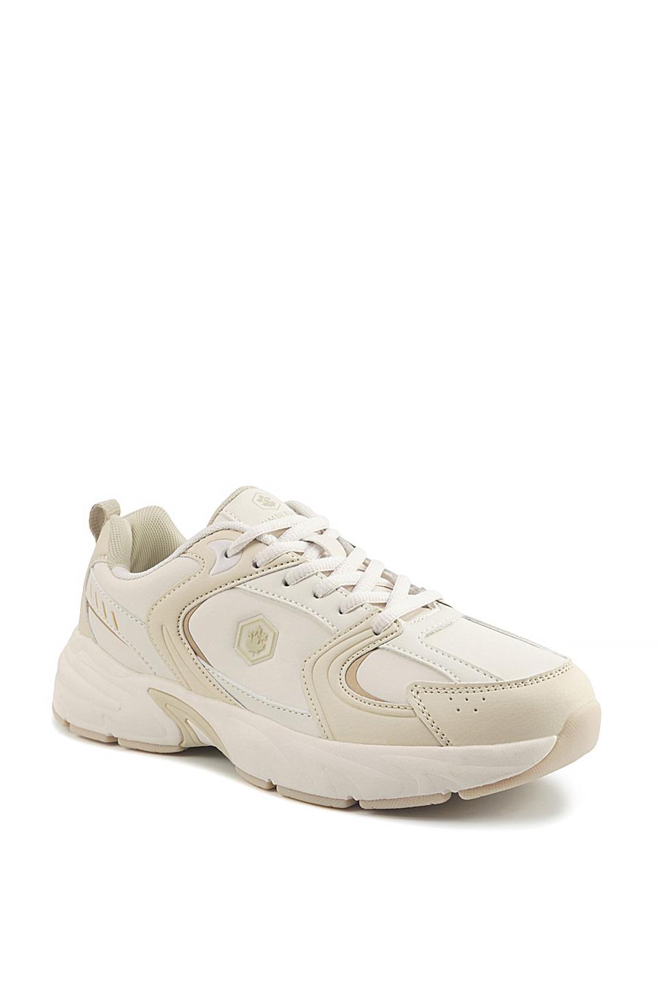 Lumberjack A102015967 5W Pol Wmn Pu 5PR Kadın Klasik Sneaker Bej