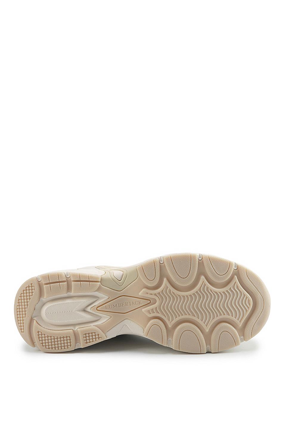 Lumberjack A102015967 5W Pol Wmn Pu 5PR Kadın Klasik Sneaker Bej