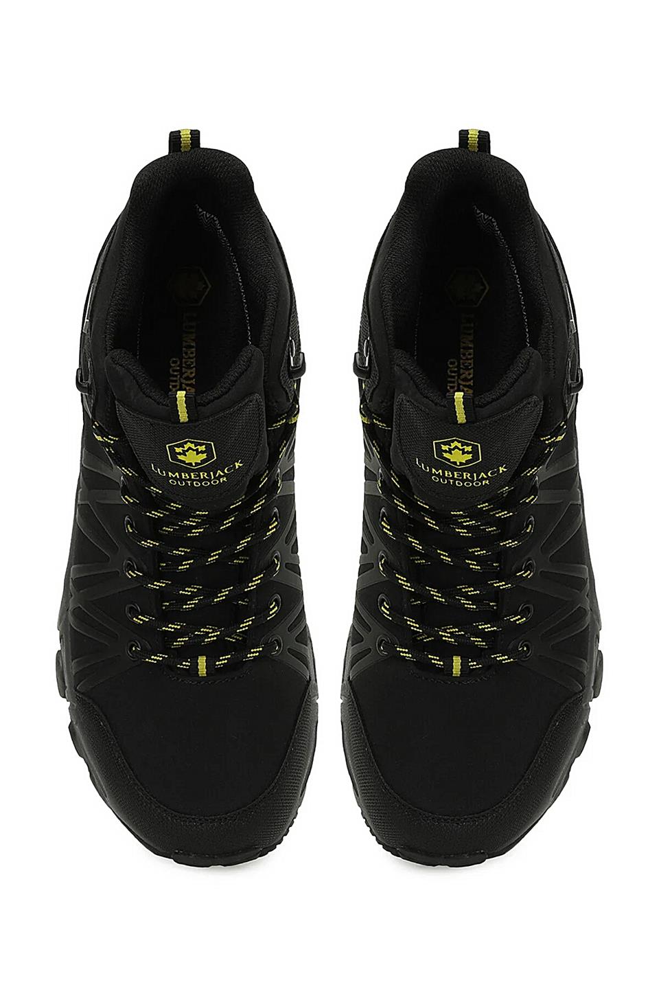 Lumberjack A102019272 5W Shell Hi 5PR Erkek Outdoor Bot Siyah - Sarı