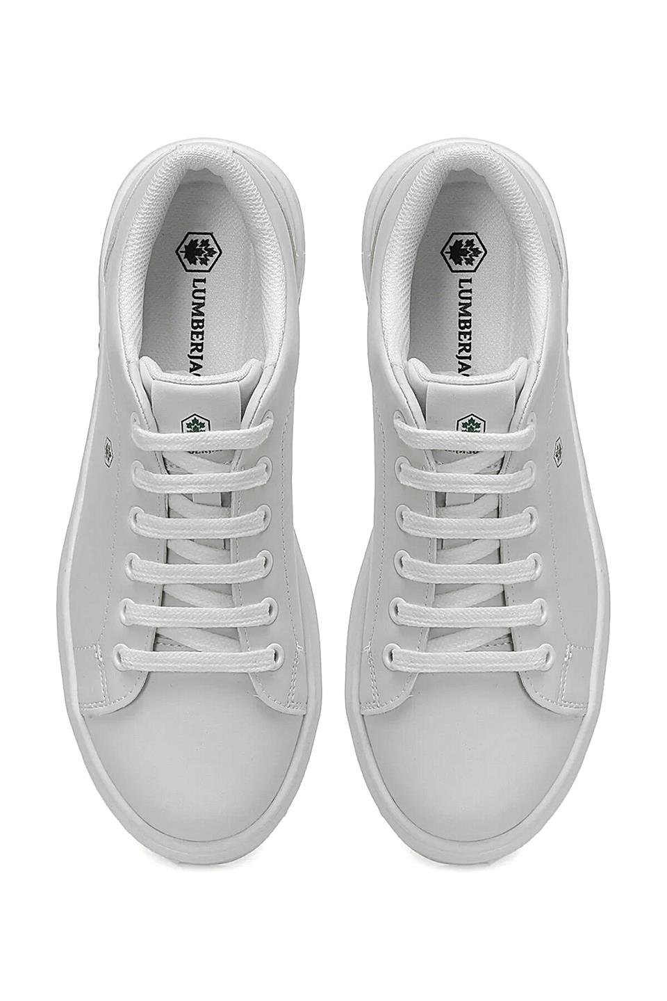 Lumberjack A102021862 5F Tina 5PR Kadın Klasik Sneaker Beyaz
