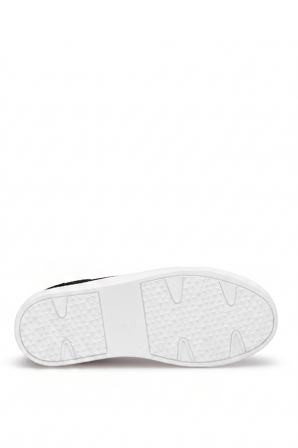 M.P 262-7086 Kadın Klasik Sneaker Siyah - Beyaz
