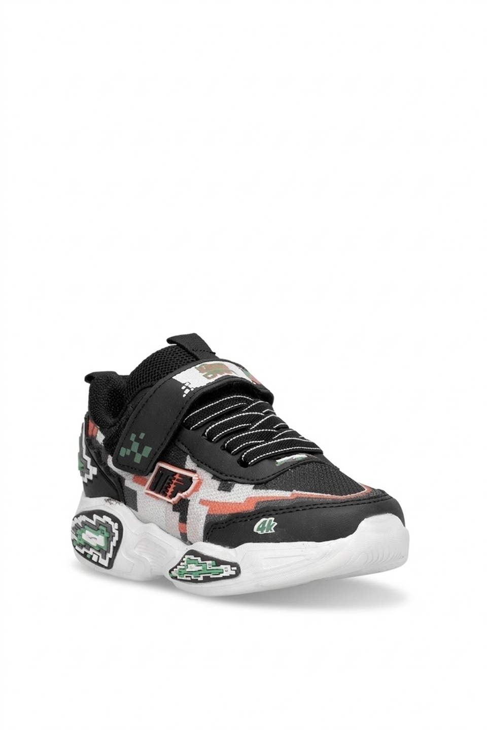 M.P 261-3602PT Erkek Çocuk Yürüyüş Ayakkabısı Siyah - Yeşil