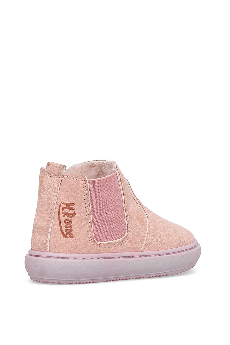 M.P 252-3538BB Bebe Kız Çocuk Chelsea Bot Pudra