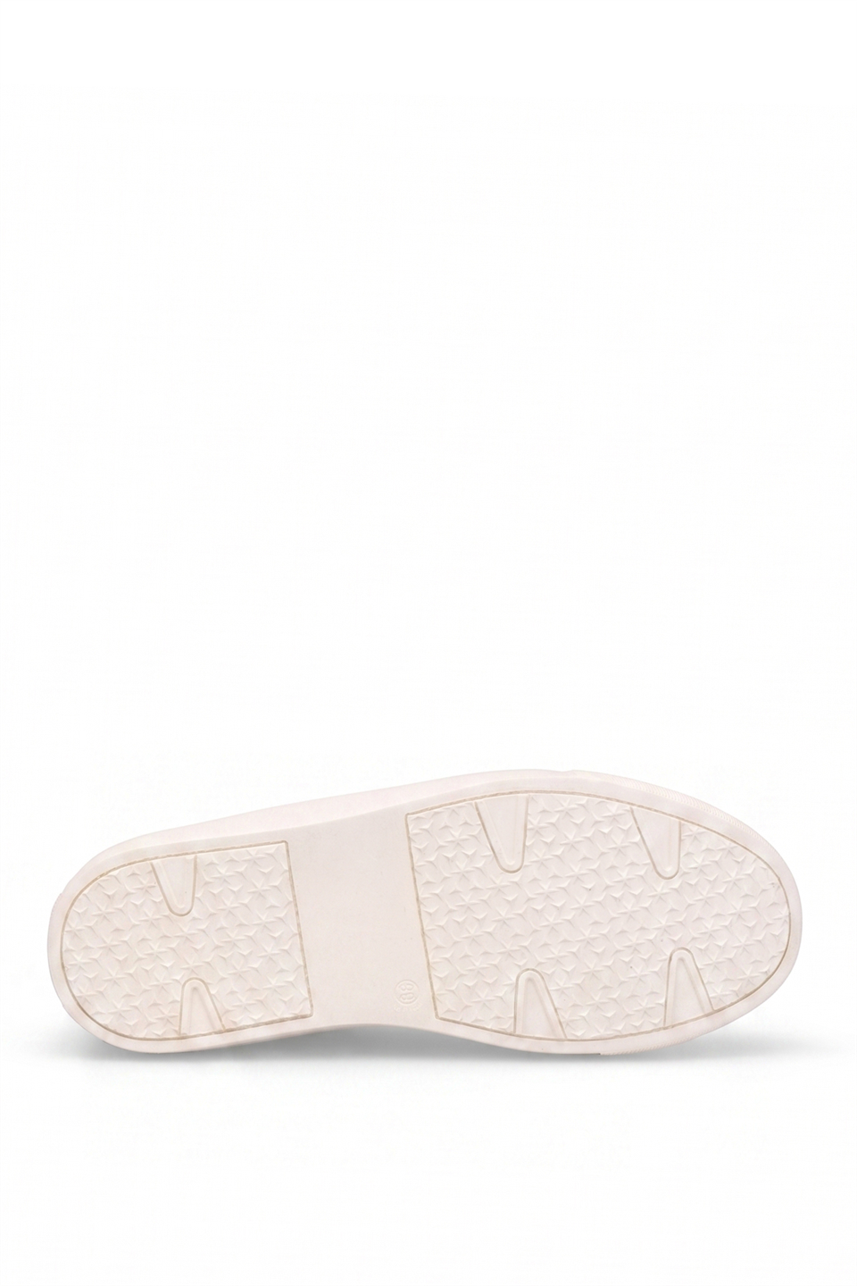 M.P 262-7086 Kadın Klasik Sneaker Beyaz - Altın
