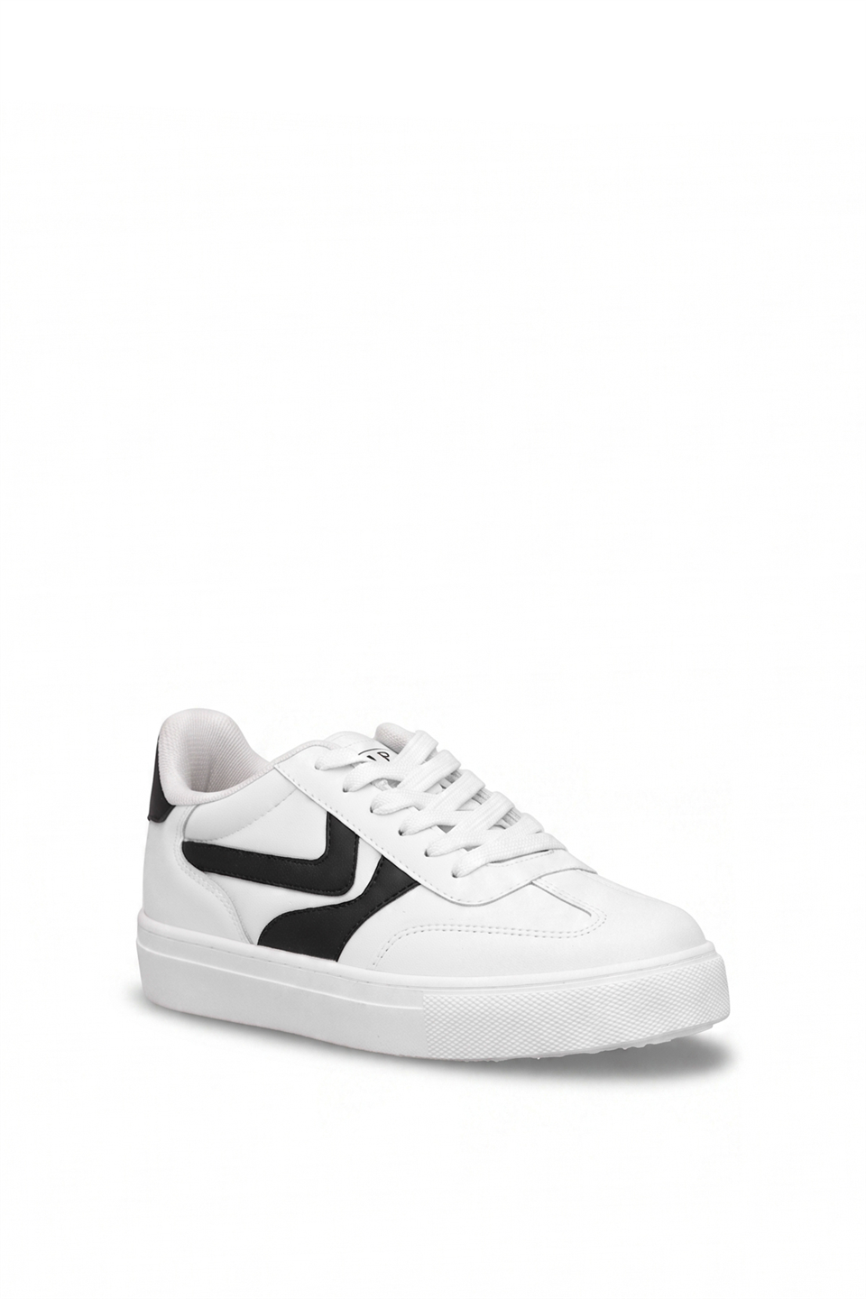 M.P 262-7086 Kadın Klasik Sneaker Beyaz - Siyah