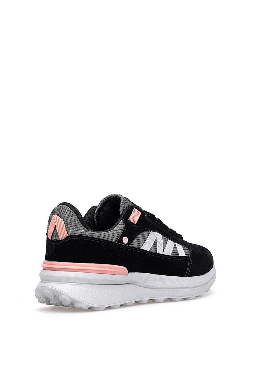 M.P 252-6054ZN Kadın Klasik Sneaker Siyah - Gri