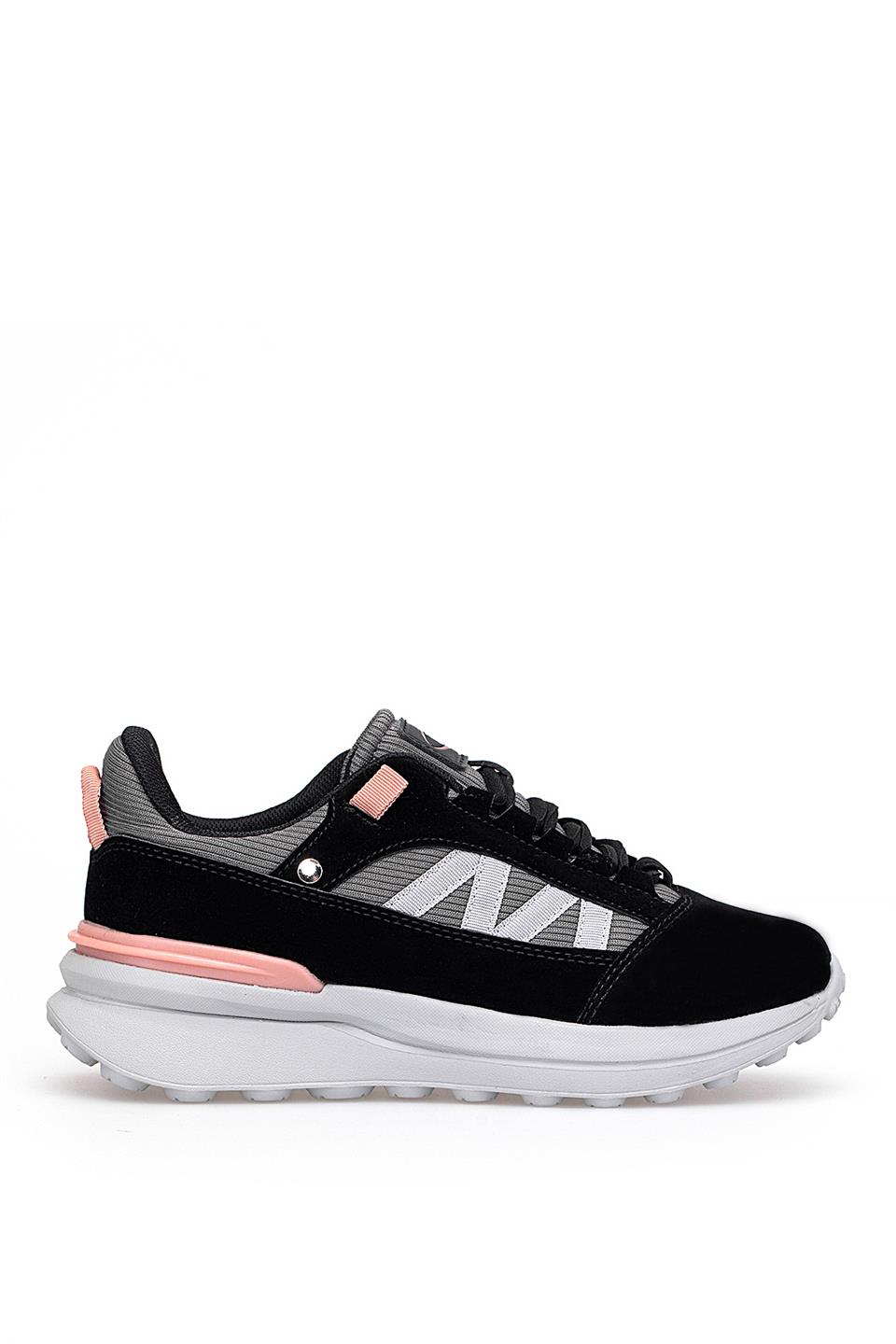 M.P 252-6054ZN Kadın Klasik Sneaker Siyah - Gri