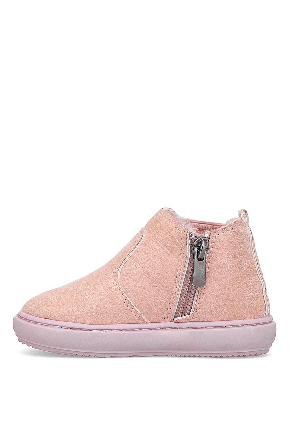 M.P 252-3538BB Bebe Kız Çocuk Chelsea Bot Pudra