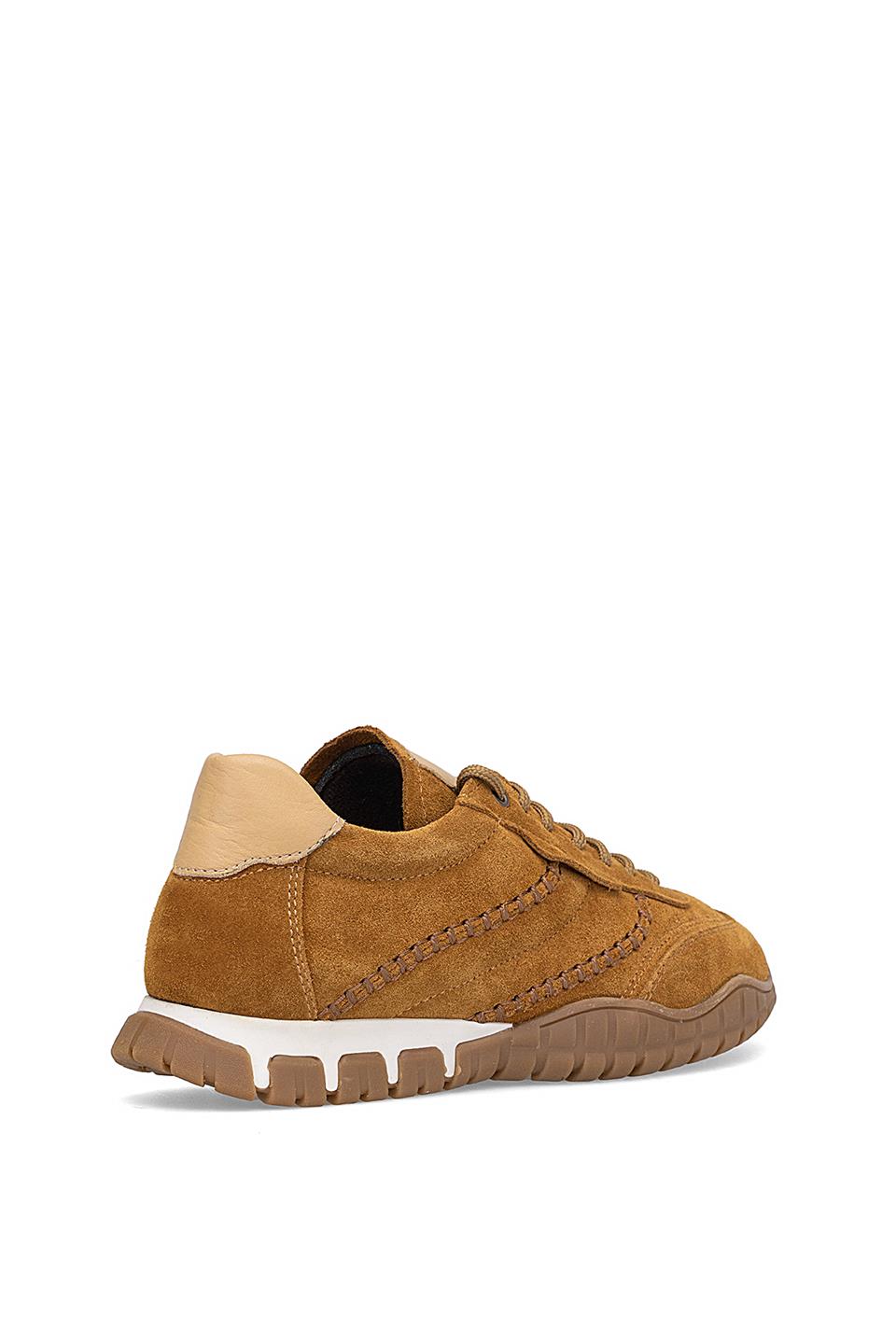 Mammamia D25KA-3695 Kadın Hakiki Süet Deri Casual Ayakkabı Fındık