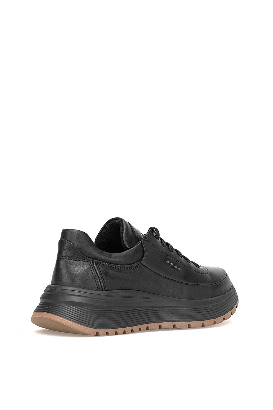 Mammamia D25KA-3795 Kadın Hakiki Deri Casual Ayakkabı Siyah