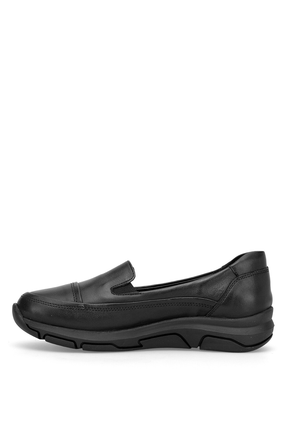 Mammamia D26YA-3570 Kadın Hakiki Deri Casual Ayakkabı Siyah