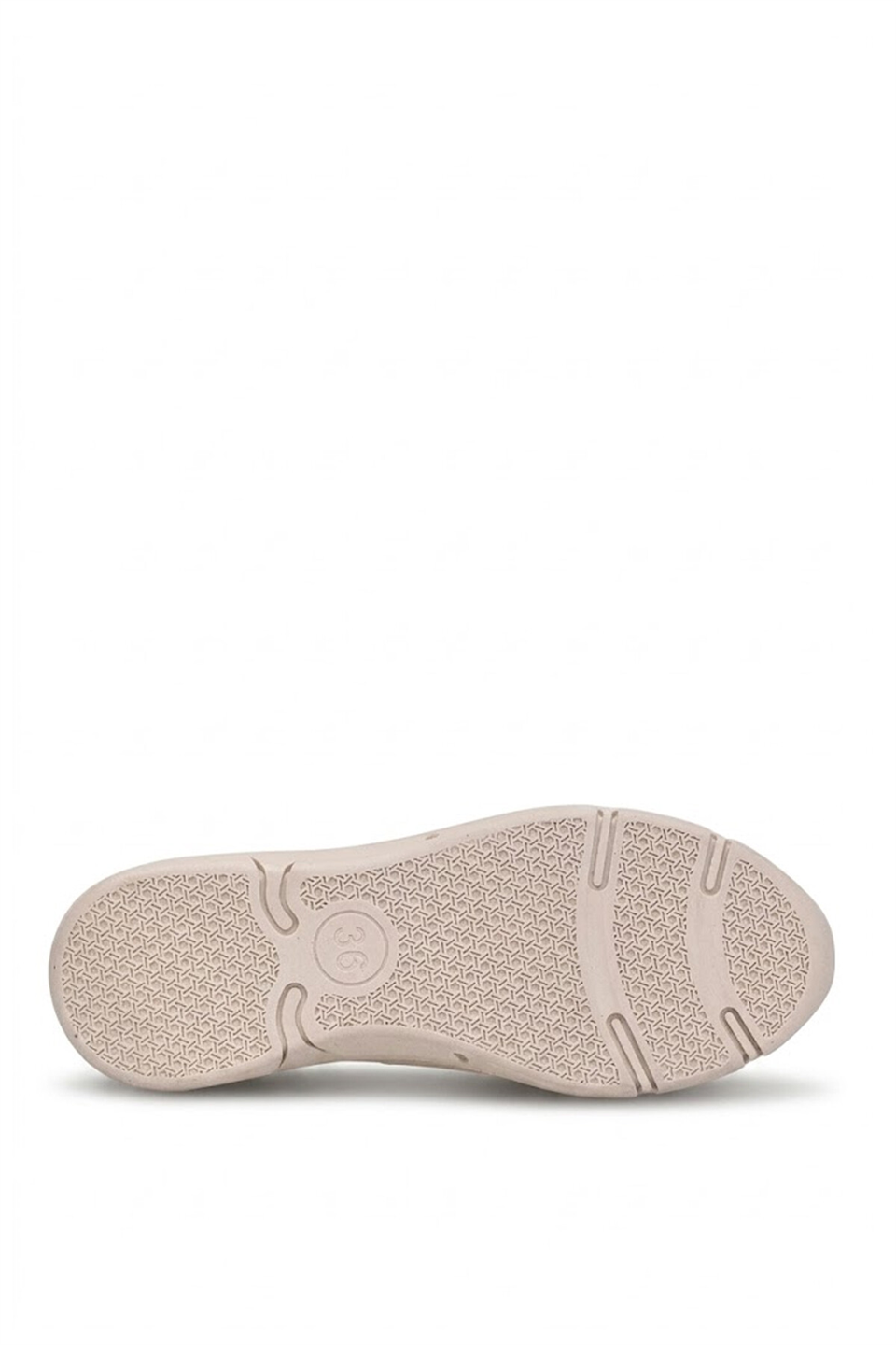 Mammamia D26YA-3570 Kadın Hakiki Deri Casual Ayakkabı Krem