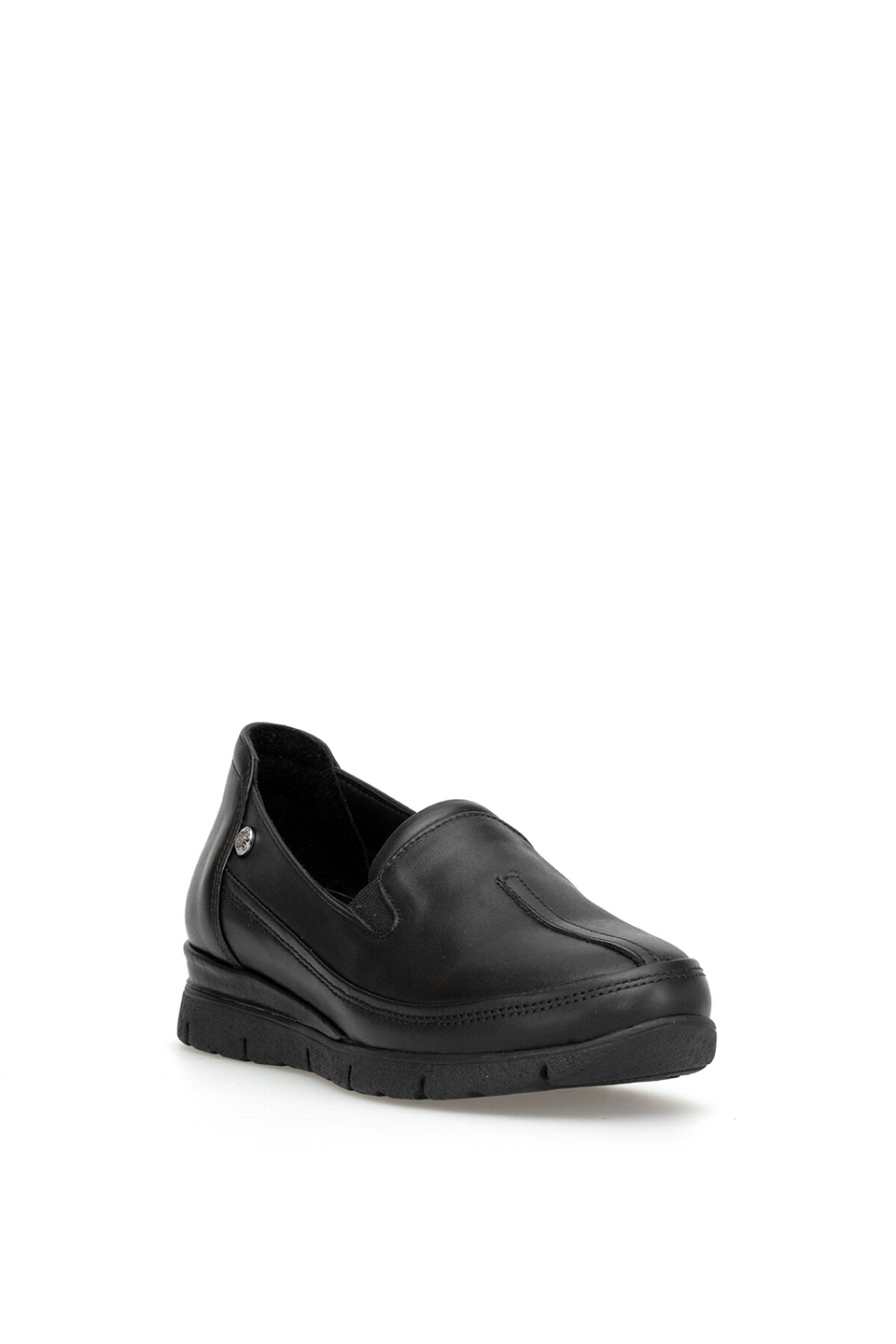 Mammamia D26YA-3985 Kadın Hakiki Deri Casual Ayakkabı Siyah