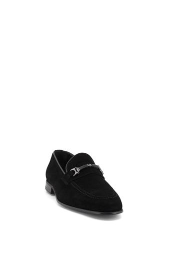 Marcomen 13059S Erkek Hakiki Deri Klasik Ayakkabı Siyah