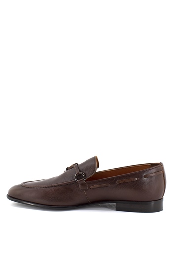 Marcomen 13133C Erkek Hakiki Deri Klasik Ayakkabı Kahverengi