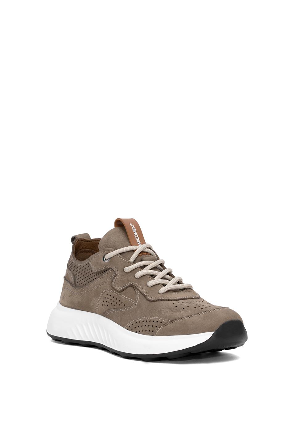 Marcomen 152-19617 Erkek Hakiki Deri Casual Ayakkabı Kum