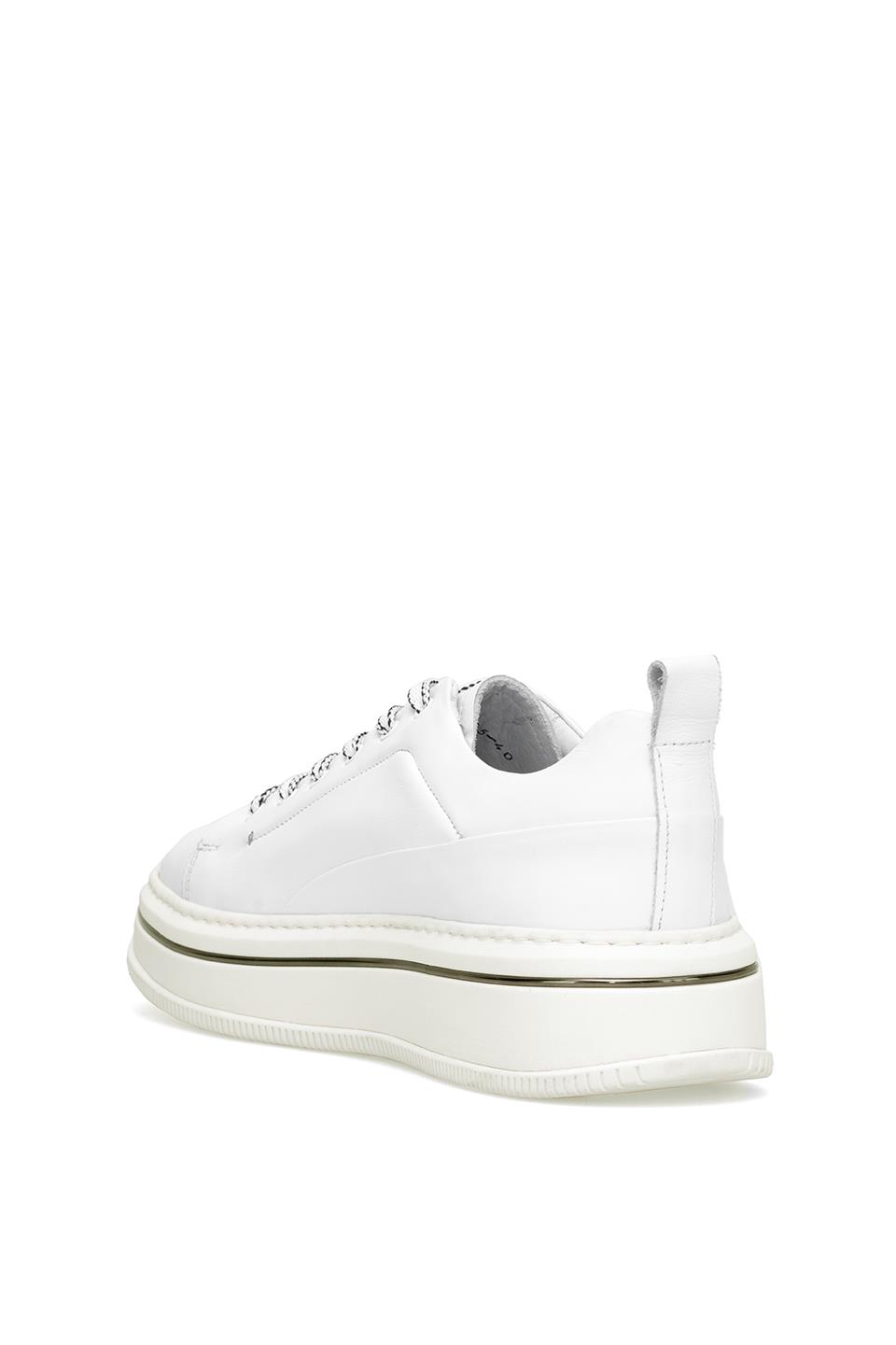 Marcomen 152-21095 Erkek Hakiki Deri Casual Ayakkabı Beyaz