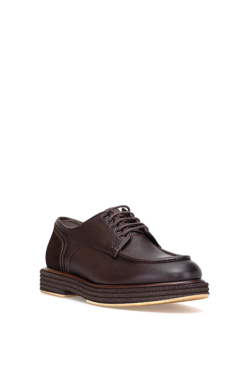 Marcomen 152-22328 Erkek Hakiki Deri Casual Ayakkabı Kahverengi