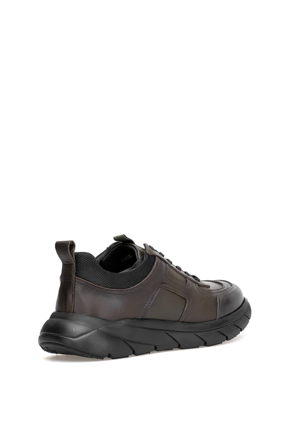 Marcomen 152-22368 Erkek Hakiki Deri Casual Ayakkabı Haki