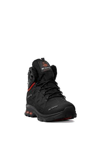 Mc Jamper 1821 Erkek Outdoor Bot Siyah - Kırmızı