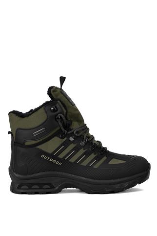 Mc Jamper 1823 Erkek Outdoor Bot Siyah - Haki