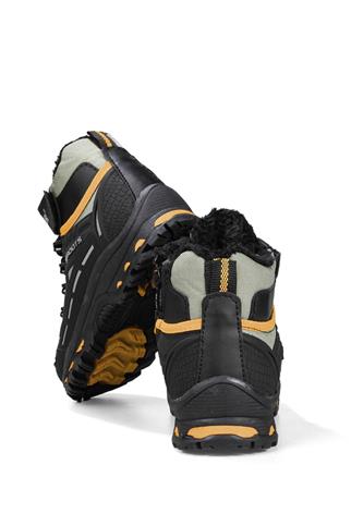 Mc Jamper 1831 Patik Erkek Çocuk Outdoor Bot Siyah - Sarı