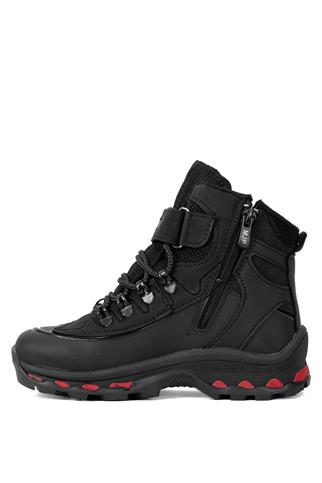 Mc Jamper 2115 Filet Erkek Çocuk Outdoor Bot Siyah - Kırmızı