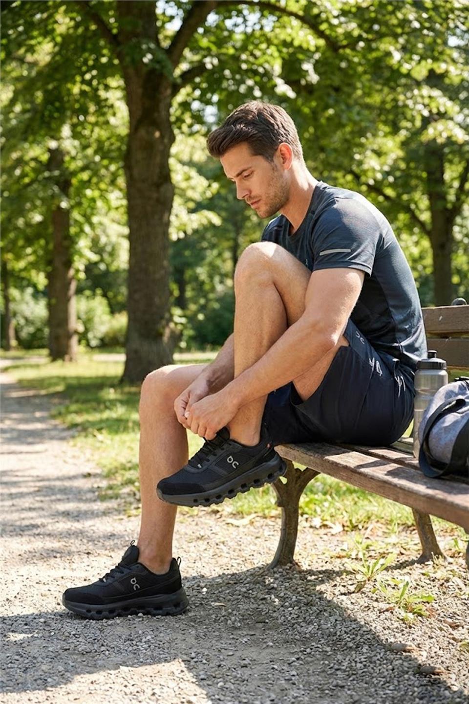 Mc Jamper 2394 Erkek Klasik Sneaker Siyah