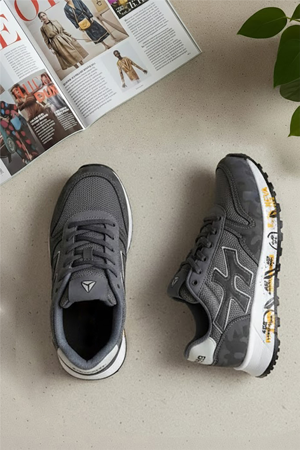 Mc Jamper 2444 Erkek Klasik Sneaker Füme