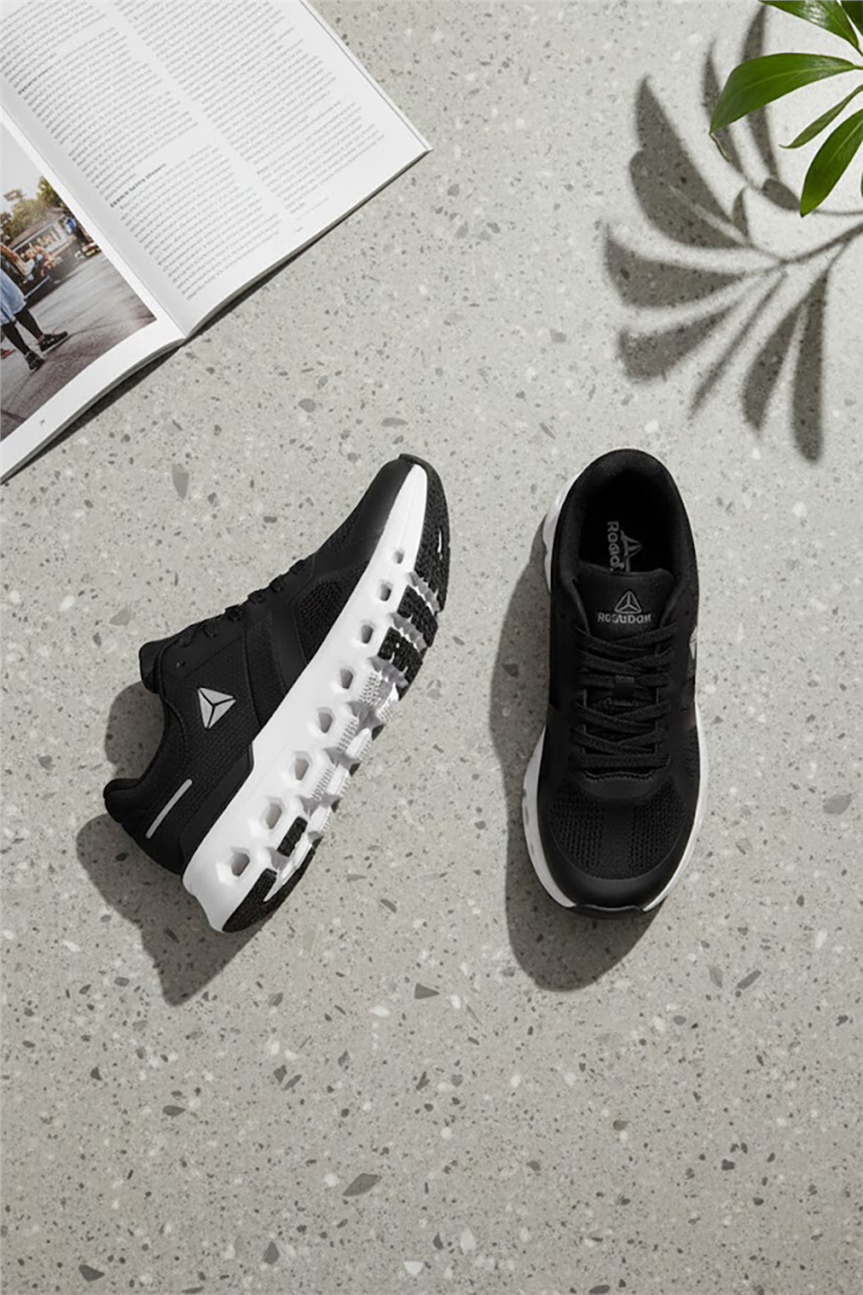 Mc Jamper ASMCJ5006 Erkek Memory Foam Ortopedik Sneaker Siyah - Beyaz