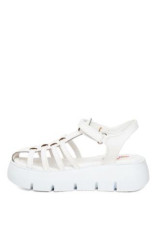 Minican J F 210 Filet Erkek Çocuk Düz Sandalet Beyaz