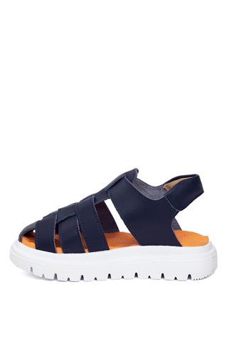 Minican MZ P 3311C Patik Erkek Çocuk Hakiki Deri D Lacivert