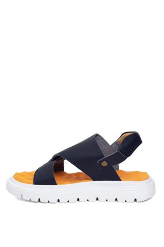 Minican S F 2281C Filet Erkek Çocuk Hakiki Deri Dü Lacivert