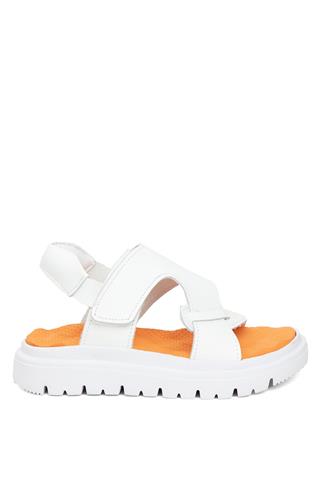 Minican S F 2281C Patik Erkek Çocuk Hakiki Deri Dü Beyaz