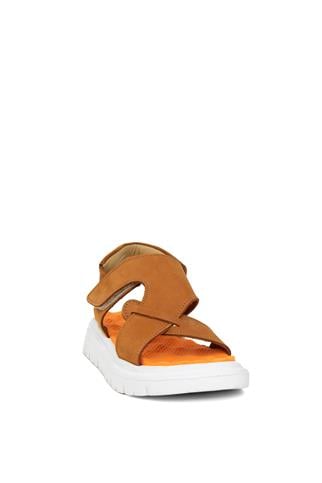 Minican S F 2281N Filet Erkek Çocuk Hakiki Deri Düz Taba