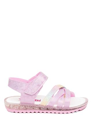 Minican ŞA P K 011 Patik Kız Çocuk Düz Sandalet Pembe