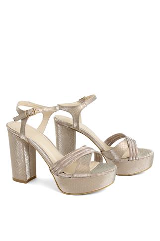 Miss Park Moda PM08 K2044 Kadın Platform Ayakkabı Rose