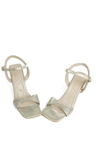 Miss Park Moda PM161 K200/2 Kadın Abiye Ayakkabı Altın