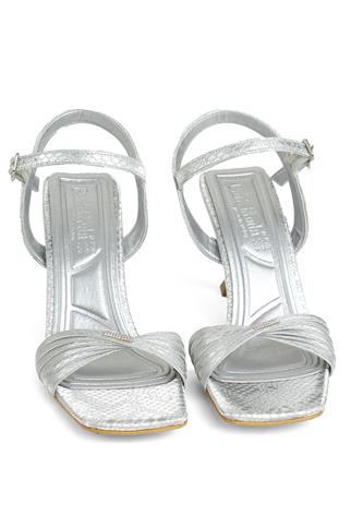 Miss Park Moda PM161 K200/2 Kadın Abiye Ayakkabı Gümüş