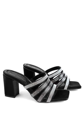 Miss Park Moda PM161 K400/1 Kadın Abiye Ayakkabı Siyah