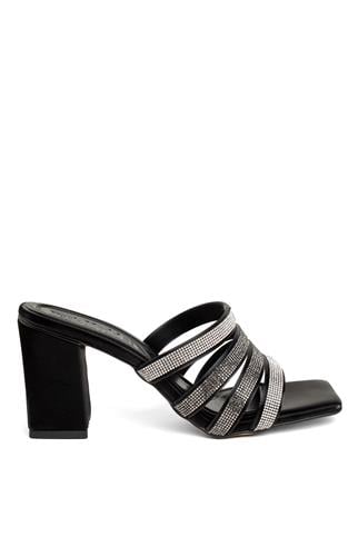 Miss Park Moda PM161 K400/1 Kadın Abiye Ayakkabı Siyah