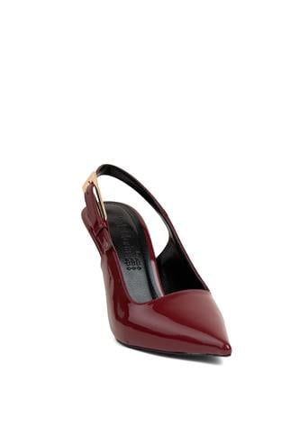 Miss Park Moda PM170 K9290 Kadın Abiye Ayakkabı Bordo