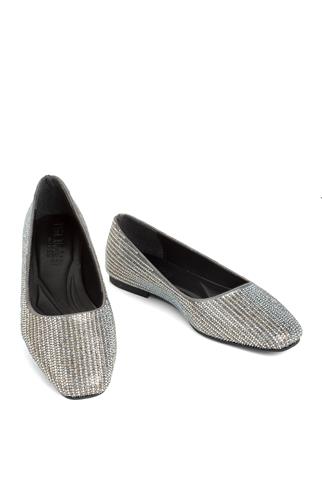 Miss Park Moda PM38 K2031 Kadın Babet Platin