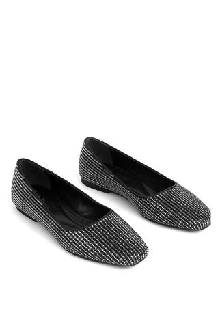 Miss Park Moda PM38 K2031 Kadın Babet Siyah