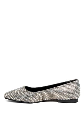 Miss Park Moda PM38 K2031 Kadın Babet Platin